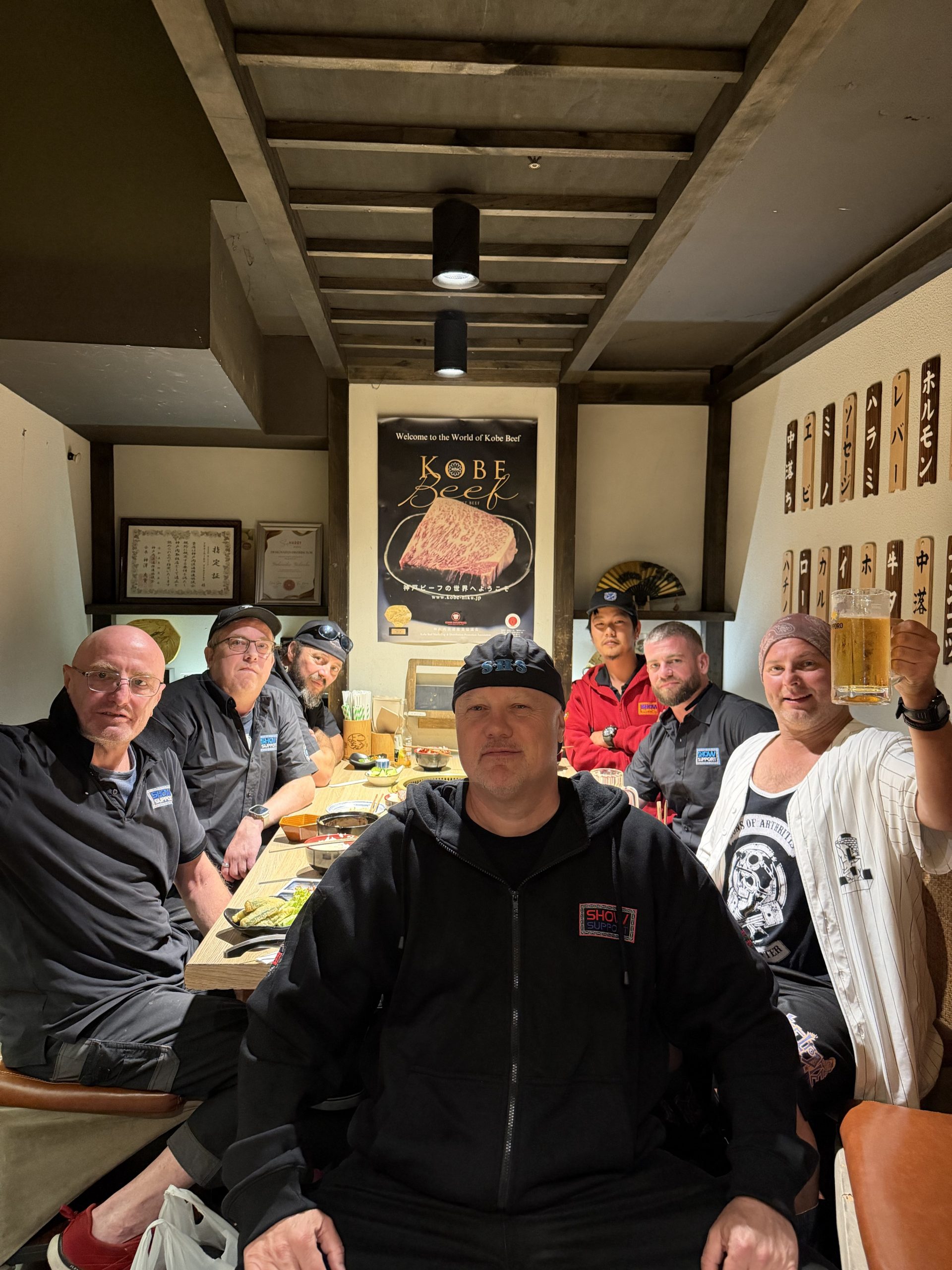 Show Support team members following Safety Committee Meeting No. 24